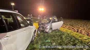 Trotz Gegenverkehr überholt - Vier Verletzte bei Unfall nahe Dornhan - Schwarzwälder Bote