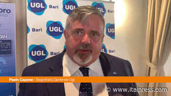 L'Ugl fa tappa a Bari, Capone: "Fondamentale ascoltare il territorio" Agenzia di stampa Italpress - Italpress