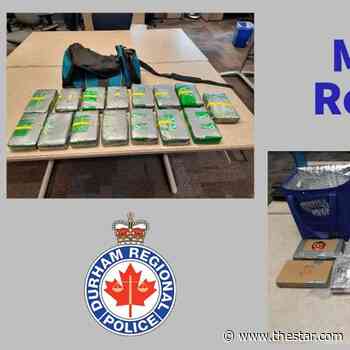 Two arrested as Durham cops seize $2.5 million worth of cocaine - Toronto Star