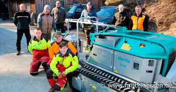 Im Haigerer Forst arbeitet nun auch "Moritz" mit - Mittelhessen