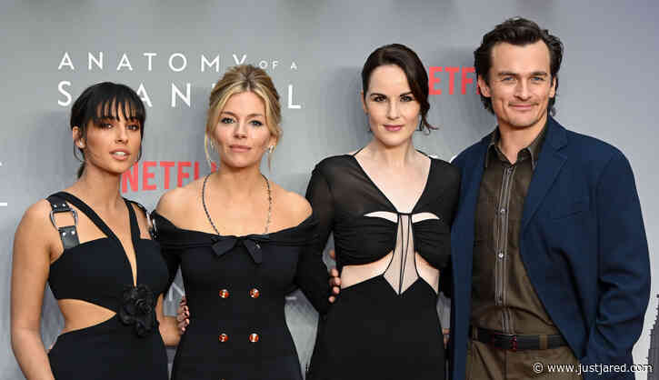 Sienna Miller Joins 'Anatomy of a Scandal' Cast at London Premiere - See Red Carpet Photos!