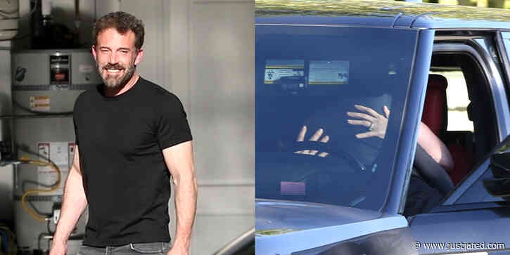Ben Affleck & Jennifer Lopez Spotted Sharing a Passionate Kiss in the Car - See Photos!