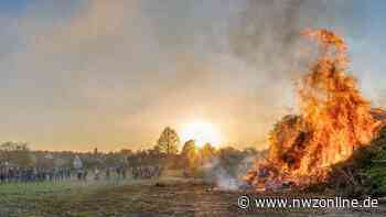Auch in der Gemeinde Apen brennen die Osterfeuer - Nordwest-Zeitung