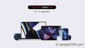 iPhone SE (2022), MacBook Air (M1), iPad (2021) Available at a Discount During Vijay Sales' Apple Days Sale