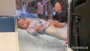 Sask. mom seeks answers after baby boy's leg broken in hospital