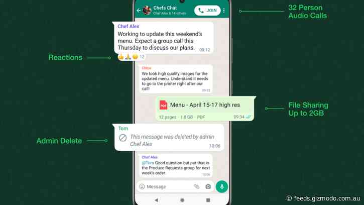 WhatsApp’s New Communities Feature Is Group Messaging on Steroids