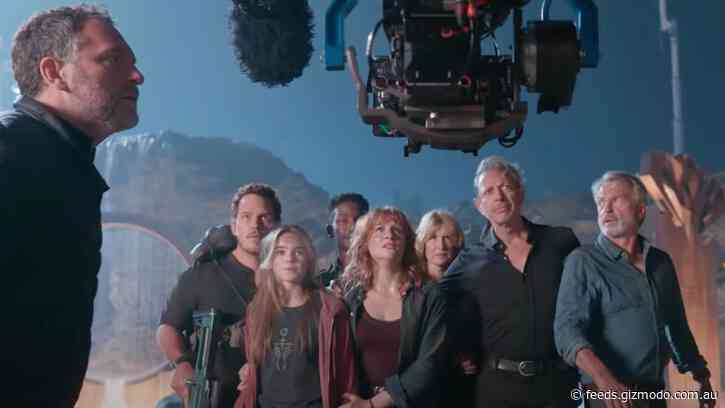 The Jurassic Park Cast Returns in a New Jurassic World Dominion Video