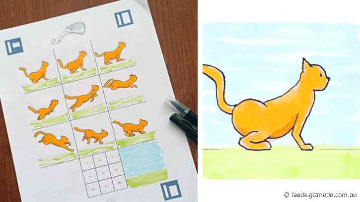This Website’s Printable Templates Make it Easy to Turn Hand Drawn Animations Into GIFs