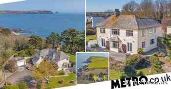 Clifftop home in Cornwall with steps down to a beach on sale for £2.5million - Metro.co.uk