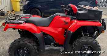 St Ives RNLI quad bike stolen by thieves from Porthmeor Beach - Cornwall Live