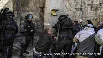 Verletzte bei Gewalt auf Tempelberg