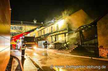 Nagold - Feuer auf Schulgelände - Verdacht auf Brandstiftung - Stuttgarter Zeitung