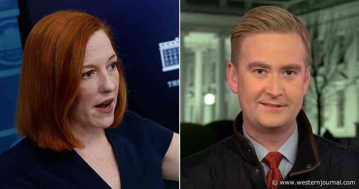 Jen Psaki Fires Off Vulgar Attack on Fox News Reporter Peter Doocy