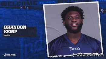 Colts Sign Free Agent Tackle Brandon Kemp - Colts.com