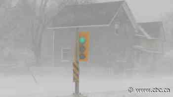 Brandon residents brave high winds, poor visibility as storm rages through Manitoba - CBC.ca