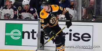 Bruins give injury updates on Brandon Carlo, David Pastrnak after loss to Blues - NBC Sports Boston
