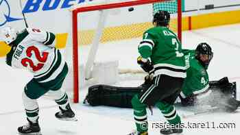 Freddy Gaudreau scores in OT, Wild beat Stars 3-2