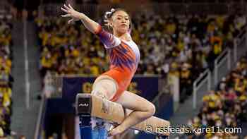 Suni Lee helps take Auburn to NCAA team finals
