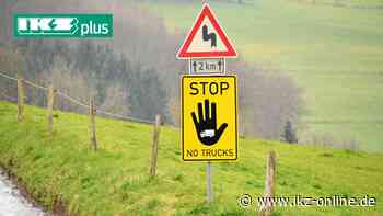 Iserlohn: Diese Schilder sollen Lkw von Waldwegen fernhalten - IKZ News