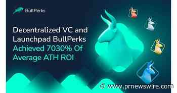 Decentralized VC and Launchpad BullPerks Achieved 7030% Of Average ATH ROI