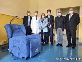 Il Rotary dona due nuove poltrone alla Neurologia - Prima Vercelli