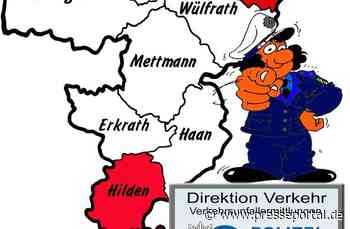 POL-ME: Verkehrsunfallfluchten aus dem Kreisgebiet - Velbert / Hilden / Langenfeld - 2204067 - Presseportal.de