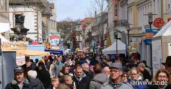 Volle Stadt zum Detmolder Frühlingsfest - Lippische Landes-Zeitung