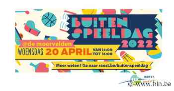 Buitenspeeldag in Ranst op 20 april: “Kom naar het speelparadijs, de picknickzone of de fietsvertelling” - Het Laatste Nieuws