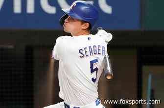 Corey Seager hits first home run as Ranger in 10-5 victory over Angels