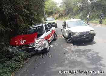 Al menos 4 heridos y daños materiales tras accidente en la Misantla- Xalapa - Imagen de Veracruz