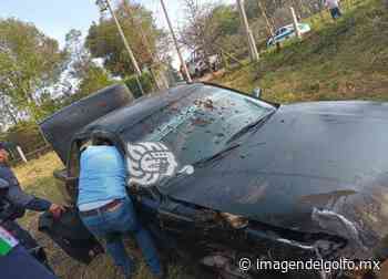 Por conducir ebrio, hombre provoca accidente en la Misantla- Xalapa - Imagen del Golfo