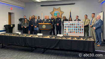 43 arrested, 2 mass shootings stopped during gang takedown operation, Fresno police chief says