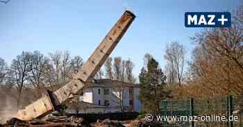 Rathenow: Schornstein an der Puschkinstraße gesprengt - Märkische Allgemeine Zeitung