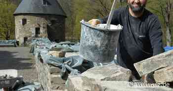 Neviges: Eine Wehrmauer mit losen Steinen - Westdeutsche Zeitung