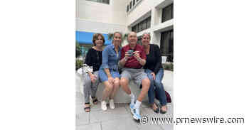 Legendary ESPN basketball announcer Dick Vitale celebrates his cancer victory