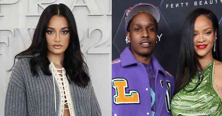 Fenty's Amina Muaddi Slams “Malicious” Claim That A$AP Rocky Cheated With Her Amid Rihanna’s Pregnancy - E! NEWS