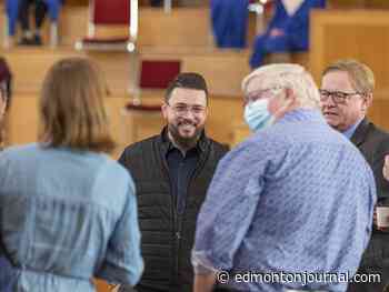 Christian and Muslim faith groups share Edmonton's McDougall United Church Good Friday