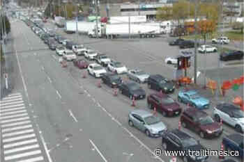 BC holiday travellers find long waits at borders, ferries, airports – Trail Daily Times - Trail Times