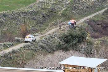 Car caught in Penticton KVR Trail sinkhole was fleeing police: RCMP – Penticton Western News - Penticton Western News