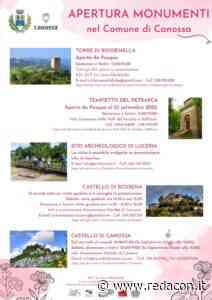 Canossa apre i luoghi di cultura - RedaconRedacon - Redacon