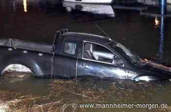 Frau fährt mit Auto in den Rhein - Lampertheim - Nachrichten und Informationen - Mannheimer Morgen