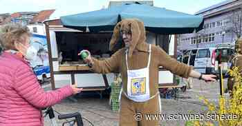 Osterhase in Trossingen unterwegs | schwäbische - Schwäbische