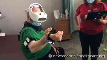 Newsroom A Virtual Joy: VR Therapy Works Wonders - Newsroom OSF HealthCare