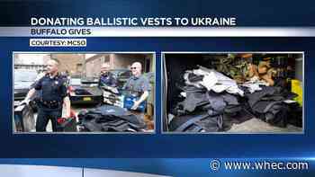 Monroe County Sheriff's Office donates ballistic vests to Ukraine