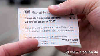 Semesterticket für 2,07 Euro: Großer Ansturm nach Automaten-Panne in Erlangen - t-online