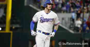 Watch now: Amherst's Jonah Heim smacks first career grand slam ... off AL MVP Shohei Ohtani - Buffalo News