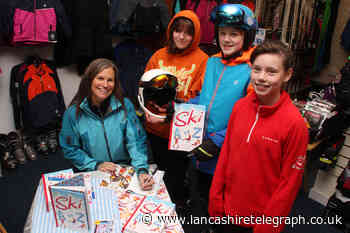 Skier and author returns to Rossendale ski slope for book signing