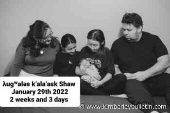 Province refuses to register BC baby's First Nations name – Kimberley Daily Bulletin - Kimberley Bulletin