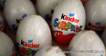 Health officials issue new warning over eating Kinder chocolates this Easter - Hull Live
