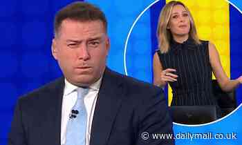Today: Karl Stefanovic takes a swipe at Ally Langdon's awful singing - Daily Mail